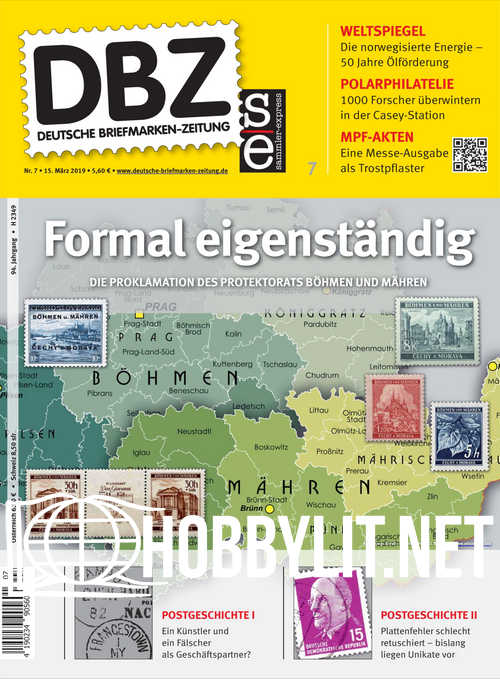 Deutsche Briefmarken-Zeitung 2019-07