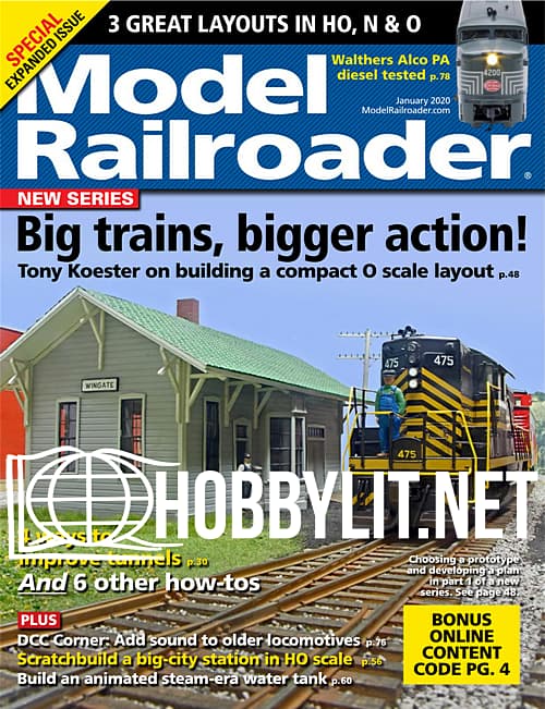 Model Railroader - January 2020