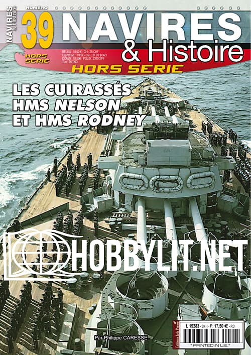 Navires & Historie Hors Serie 39 - Les Cuirasses HMS Nelson et HMS Rodney