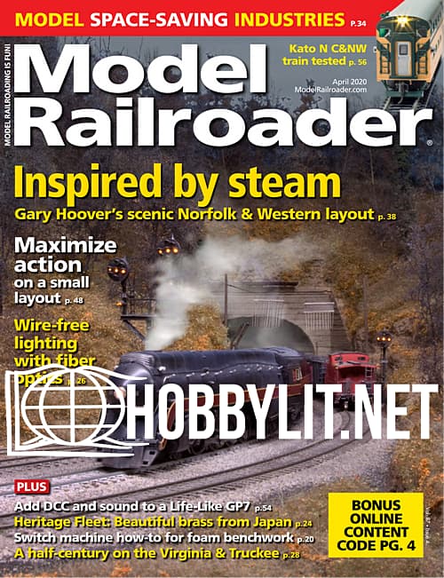 Model Railroader - April 2020