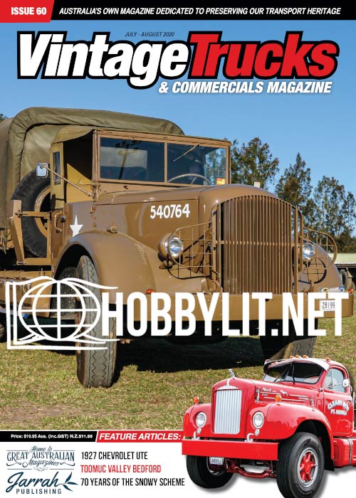 Vintage Trucks & Commercials - July-August 2020