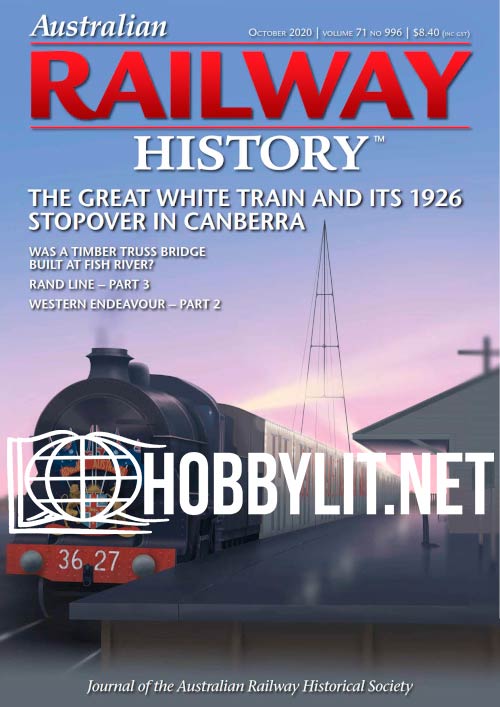 Australian Railway History - October 2020