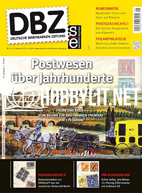 Deutsche Briefmarken-Zeitung Nr.5 2022