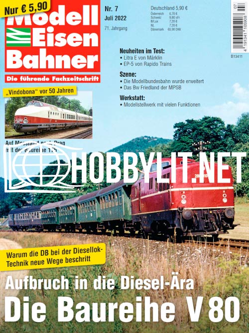 ModellEisenBahner Magazin Juli 2022