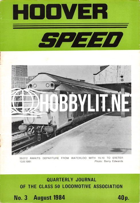 Hoover Speed Issue 03 August 1984
