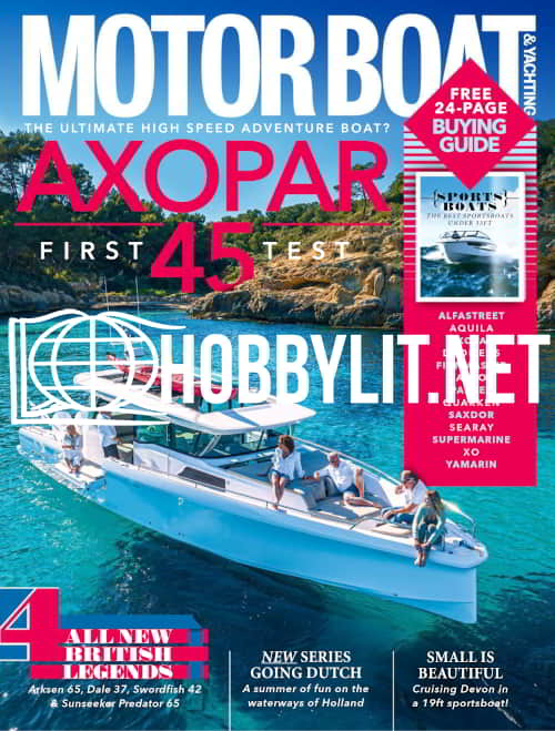 Motor Boat & Yachting Magazine August 2022 Cover