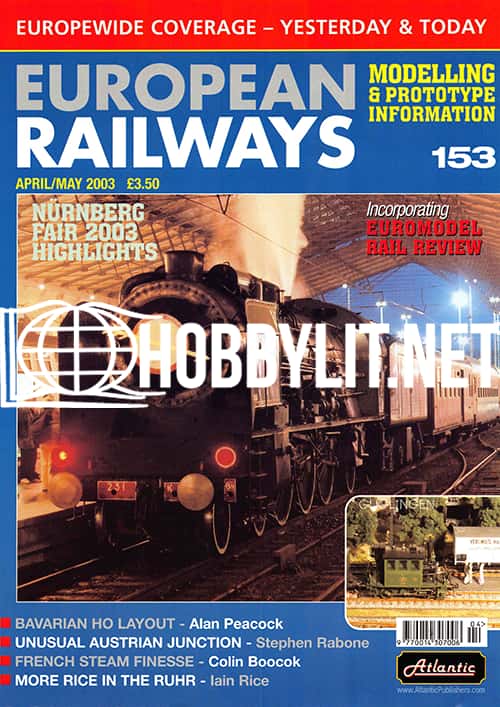 European Railways Issue 153 Aprl-May 2003 Cover