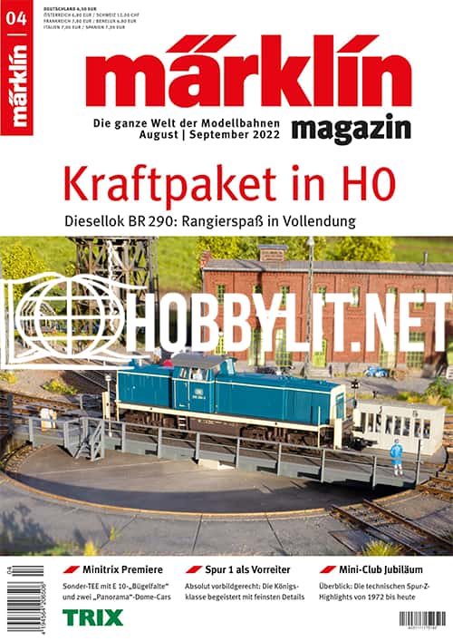 märklin magazin – August/September 2022 Cover