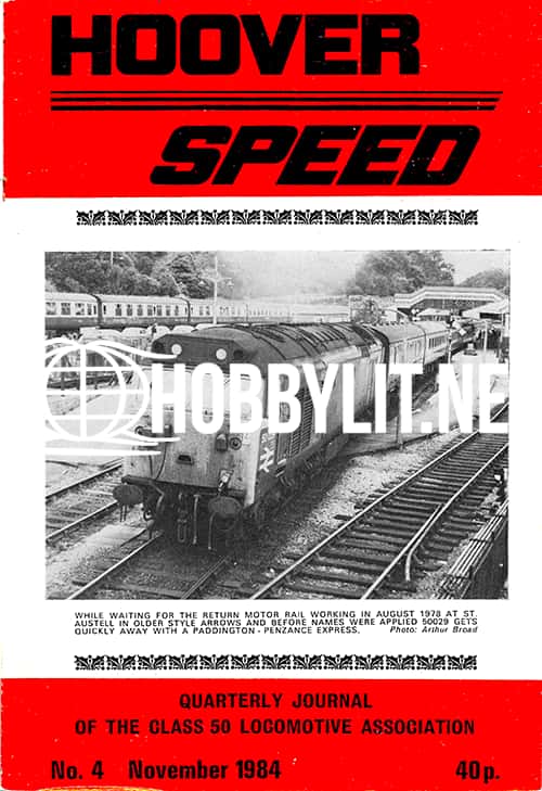 Hoover Speed - November 1984