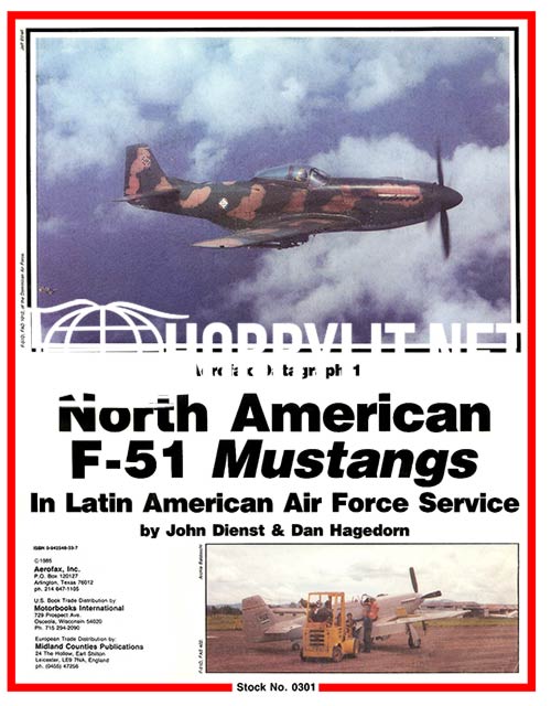 Aerofax Datagraph 1: North American F-51 Mustangs