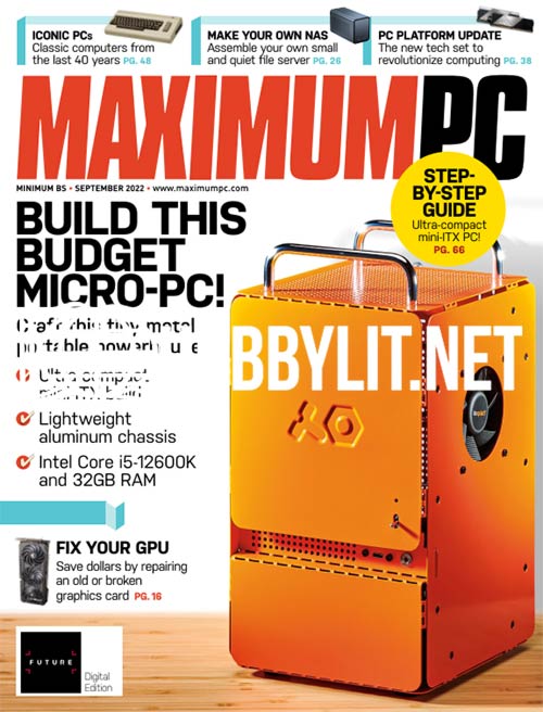 Maximum PC Magazine September 2022