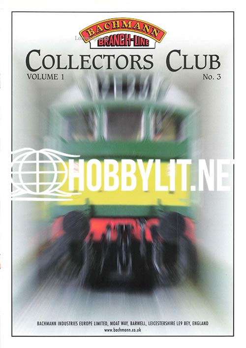 Bachman Collectors Club Volume 1 No 3 Cover