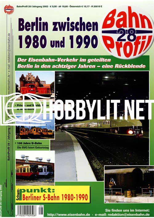 BahnProfil: Berlin zwischen 1980 und 1990