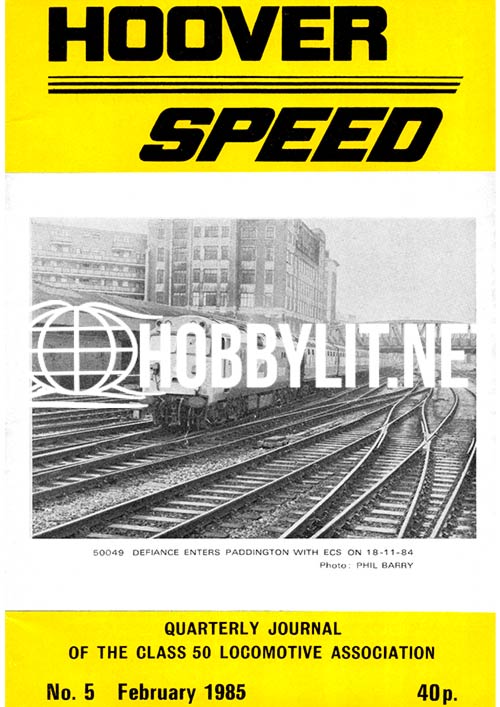 Hoover Speed  February 1985