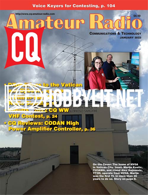 Download CQ Amateur Radio Magazine January 2023 Volume 79 Number 1