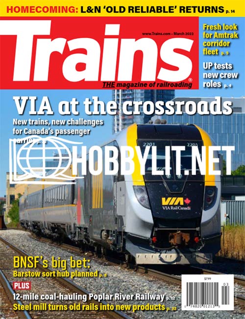 Trains Magazine March 2023 Vol.83 No.3