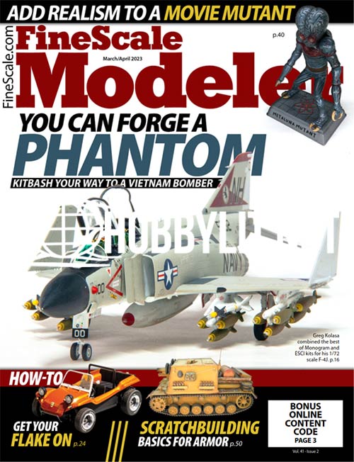 FineScale Modeler Magazine March April 2023 Vol.41 No.2