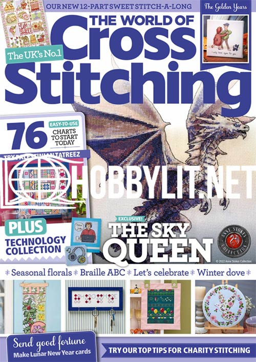The World of Cross Stitching Magazine January 2023