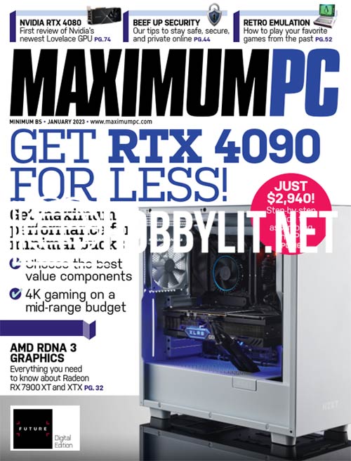 Download Maximum PC Magazine January 2023