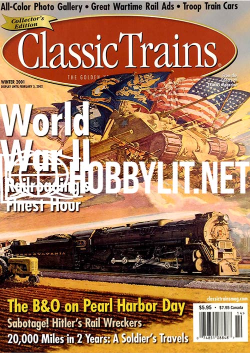 Classic Trains Magazine  Winter 2001 Volume 2 Number 4