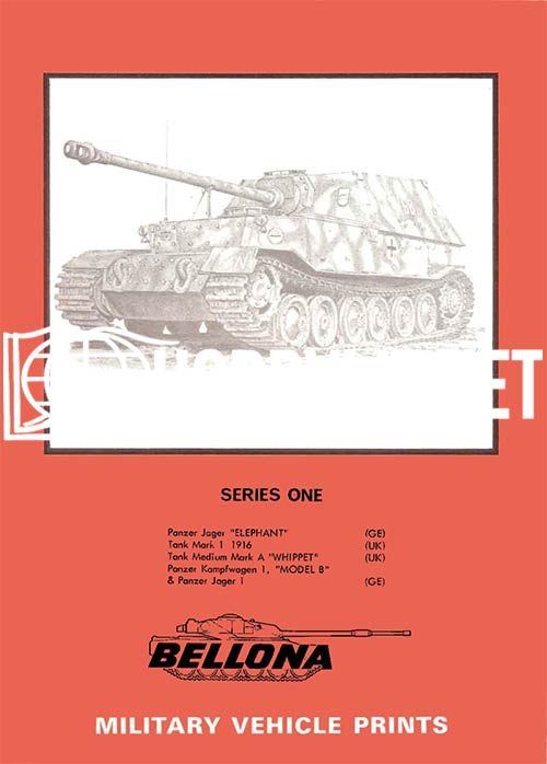 Bellona Military Vehicle Prints Series One