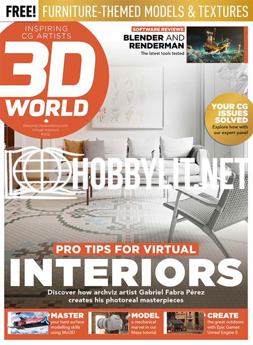 3D World Issue 302