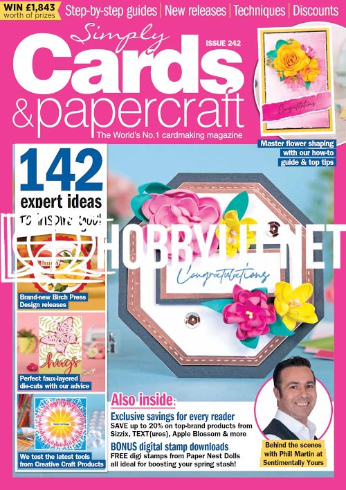 Simply Cards & Papercraft Issue 242