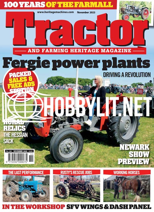 Tractor & Farming Heritage Magazine No 248 November 2023 in PDF, 84 pages, 15.6 MB
