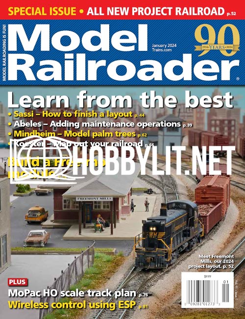 Model Railroader - January 2024