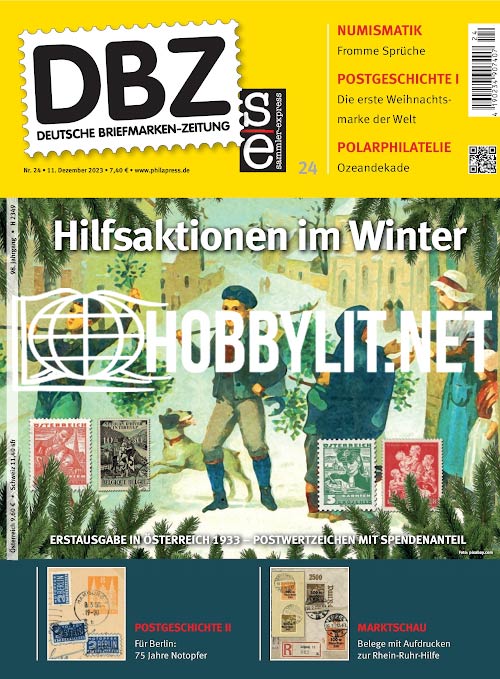 Deutsche Briefmarken-Zeitung 11 Dezember 2023