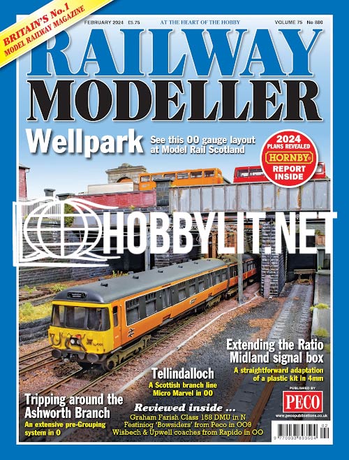 Railway Modeller Magazine Vol 75 No 880 February 2024