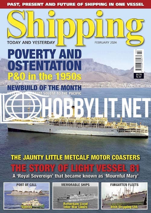 Shipping Today & Yesterday Magazine Issue 407 February 2024
