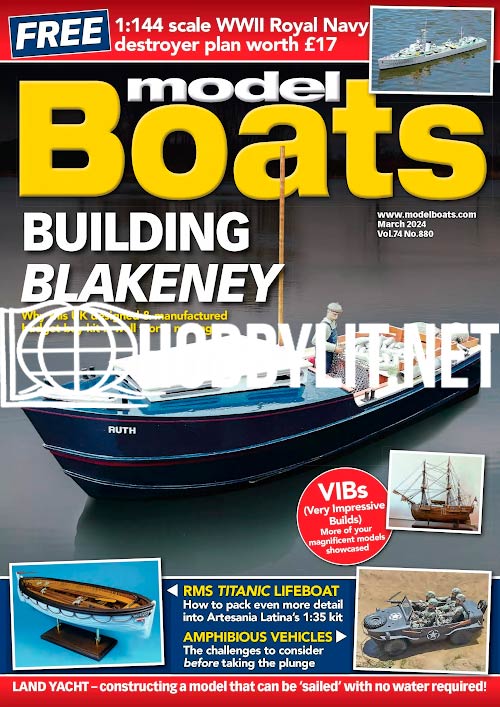 Model Boats.net Model Boats Magazine Vol 74 No 880, March 2024