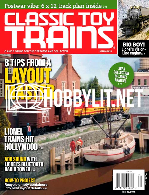 Classic Toy Trains Magazine Vol 37 Issue 1 Spring 2024