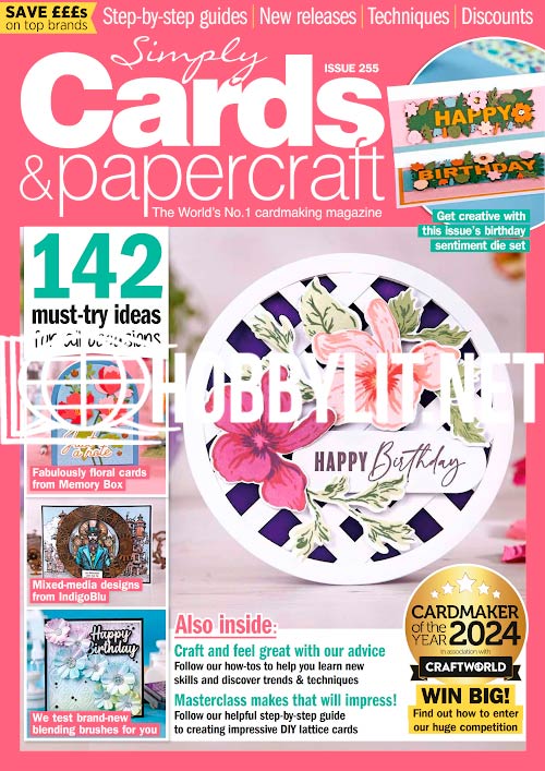 Simply Cards & Papercraft Magazine Issue 255
